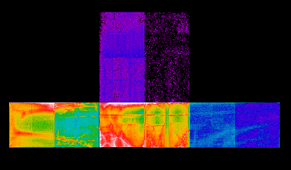 Composite XRCF Light Leak Image